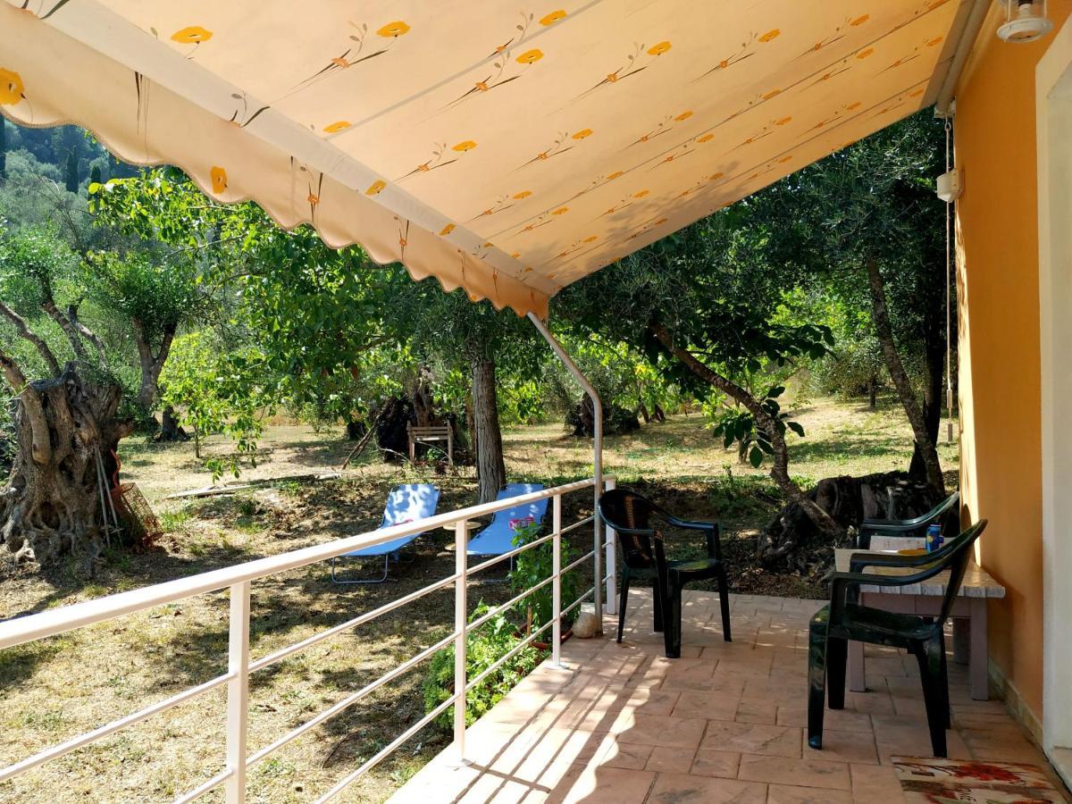 Family Holiday Apartment With Garden & Bbq Velonades  Ngoại thất bức ảnh