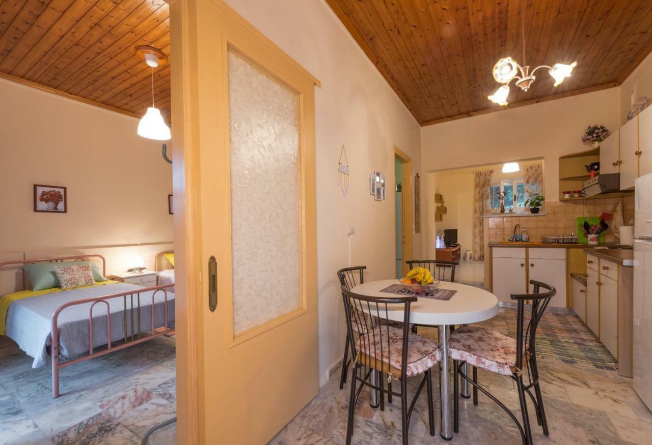 Family Holiday Apartment With Garden & Bbq Velonades  Ngoại thất bức ảnh